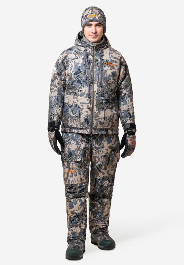 Костюм утепленный мужской Remington 3 в1 Researcher Fit, Бежевый