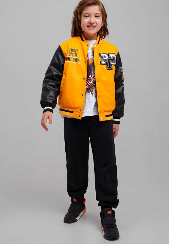 Куртка кожаная утепленная PlayToday