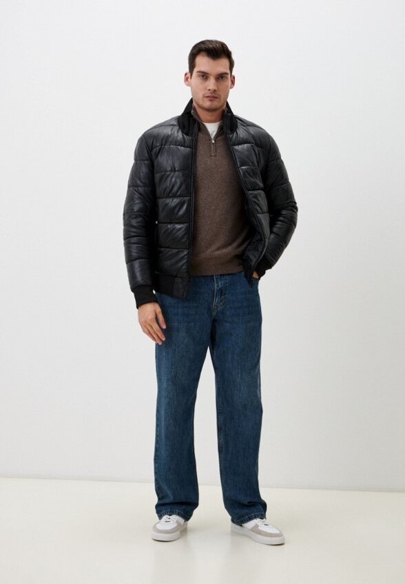 Куртка кожаная Urban Fashion for Men