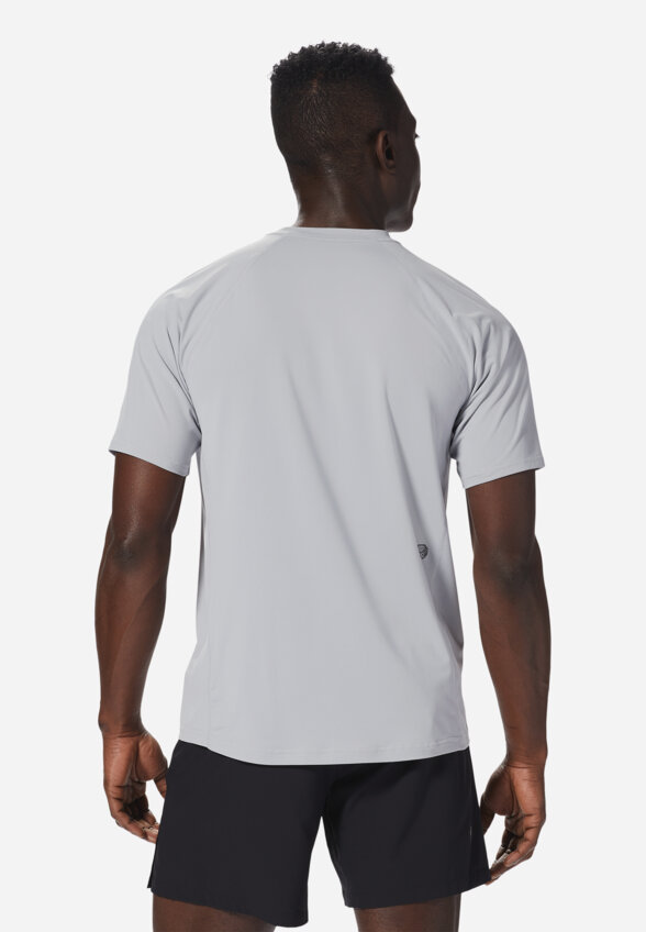 Футболка мужская Mountain Hardwear Crater Lake Short Sleeve, Серый