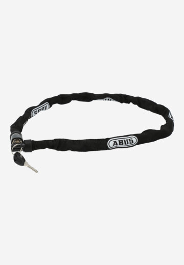 Замок велосипедный с ключами Abus 4804 K/75 BK Steel-O-Chain, Черный