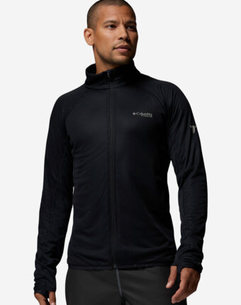 Толстовка мужская Columbia Summit Step Full Zip, Черный женщинам