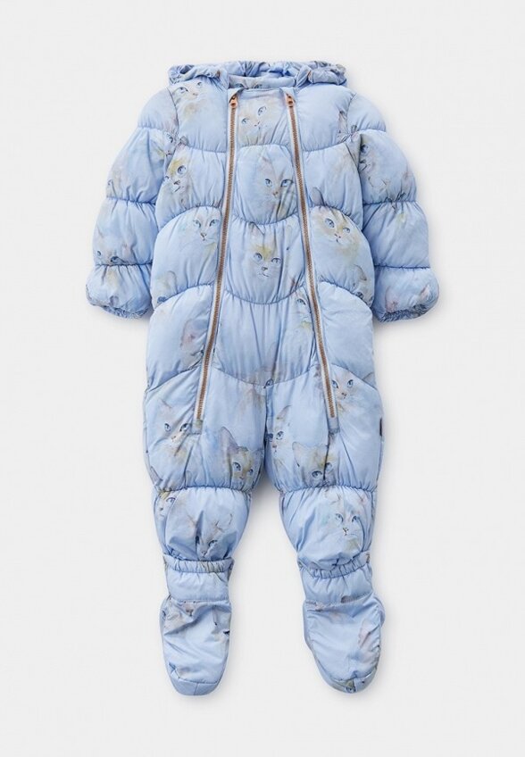 Комбинезон утепленный и пинетки Molo