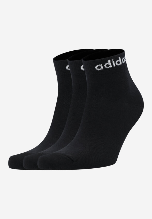Носки adidas, 3 пары, Черный