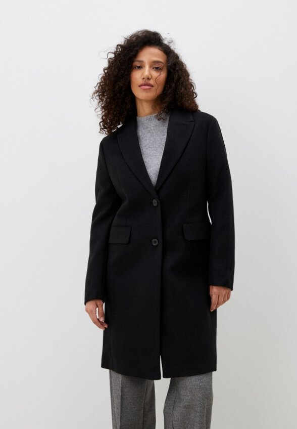 Пальто однобортное Terranova