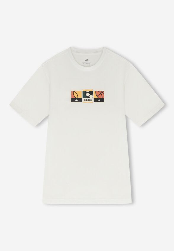 Футболка мужская adidas Mos Stamps, Белый