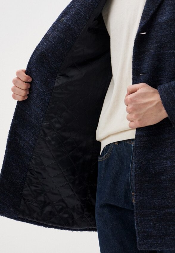 Пальто однобортное Van Cliff