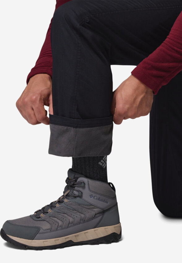Брюки мужские Columbia Rapid Rivers Fleece Lined Pant, Черный