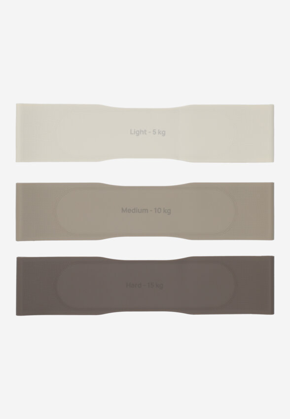 Набор силиконовых мини-лент Sensana, 3 шт, Бежевый