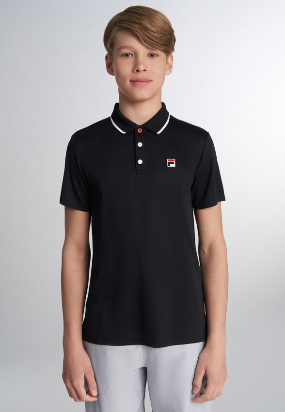 Поло для мальчиков FILA, Черный