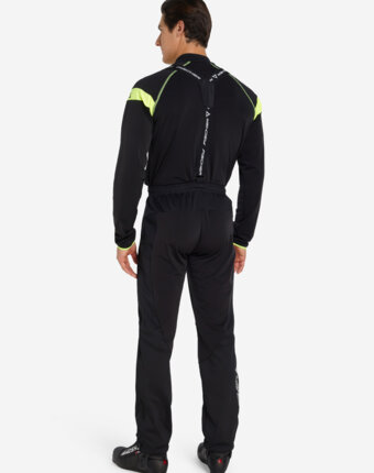 Брюки для беговых лыж мужские Fischer Softshell Light, Черный женщинам