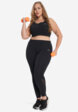Топ бра спортивный Demix, Plus Size, Черный4  - превью