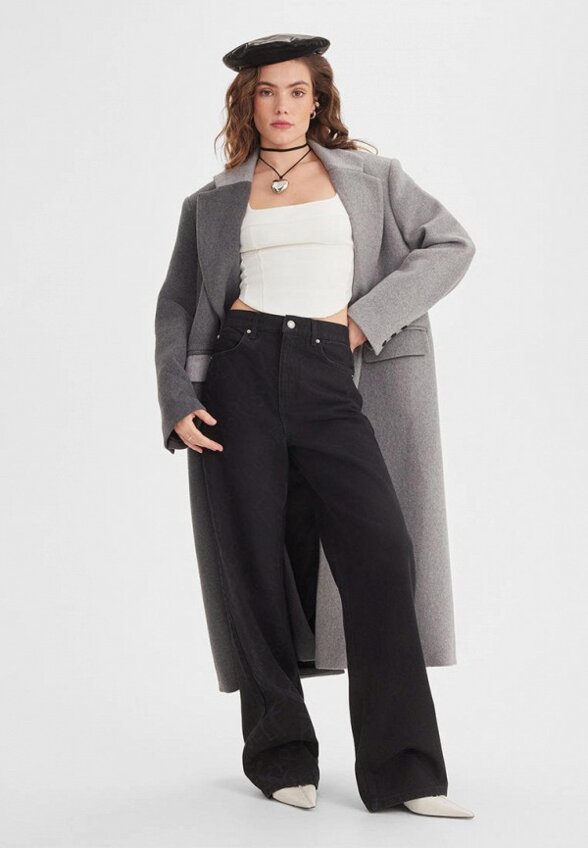 Пальто однобортное BRMSK