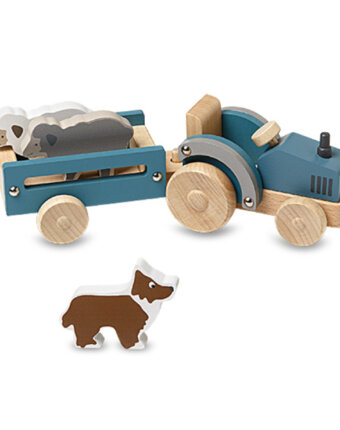 Набор игрушек LUKNO "Фермер", синий детям