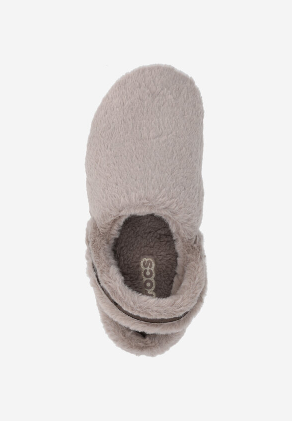 Сабо утепленные женские Crocs Classic, Серый