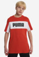 Футболка для мальчиков PUMA Block, Красный2  - превью