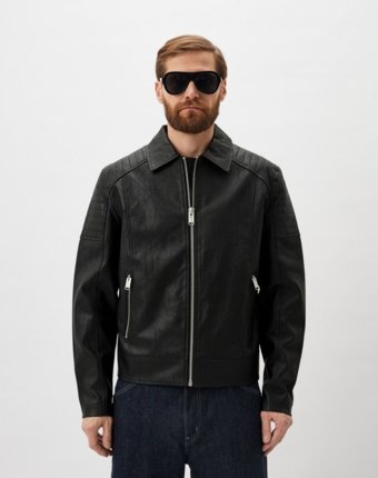 Куртка кожаная Karl Lagerfeld Jeans мужчинам