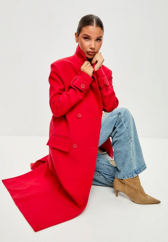 Пальто двубортное Rizzle