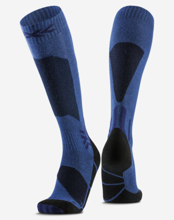 Гольфы X-Socks, 1 пара Ski Discover Otc, Синий женщинам