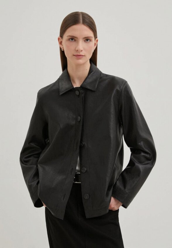 Куртка кожаная Finn Flare