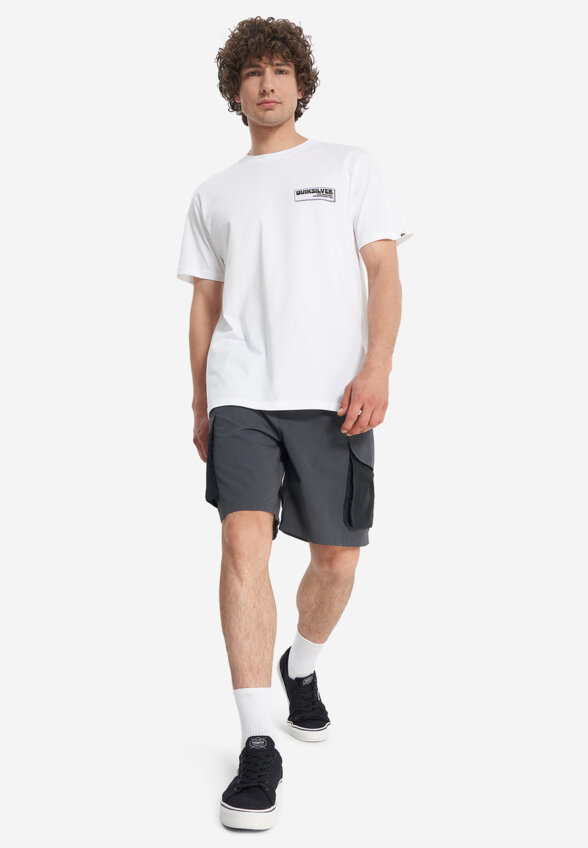 Футболка мужская Quiksilver Palm Square, Белый