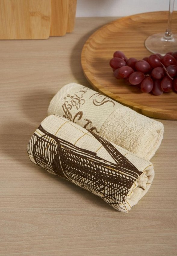 Набор полотенец кухонных Sanpa