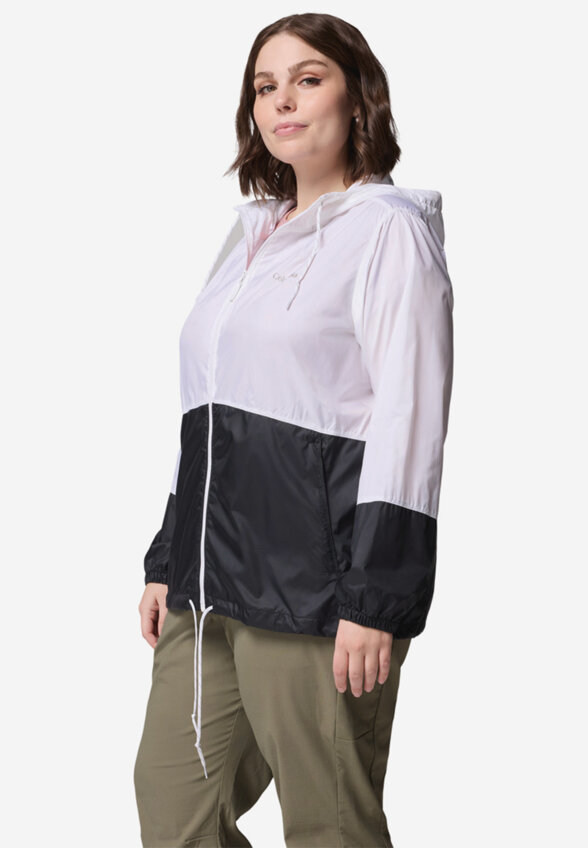 Ветровка женская Columbia Flash Forward II Windbreaker, Plus Size, Белый