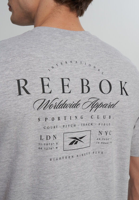 Футболка мужская Reebok, Серый