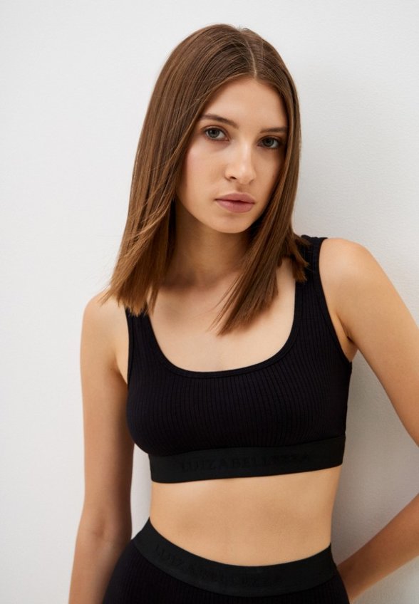 Бюстгальтер Luizabellezza Black Glitter