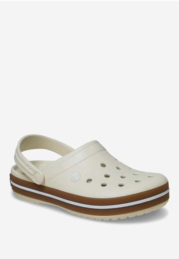 Сабо женские Crocs Crocband Gum, Бежевый