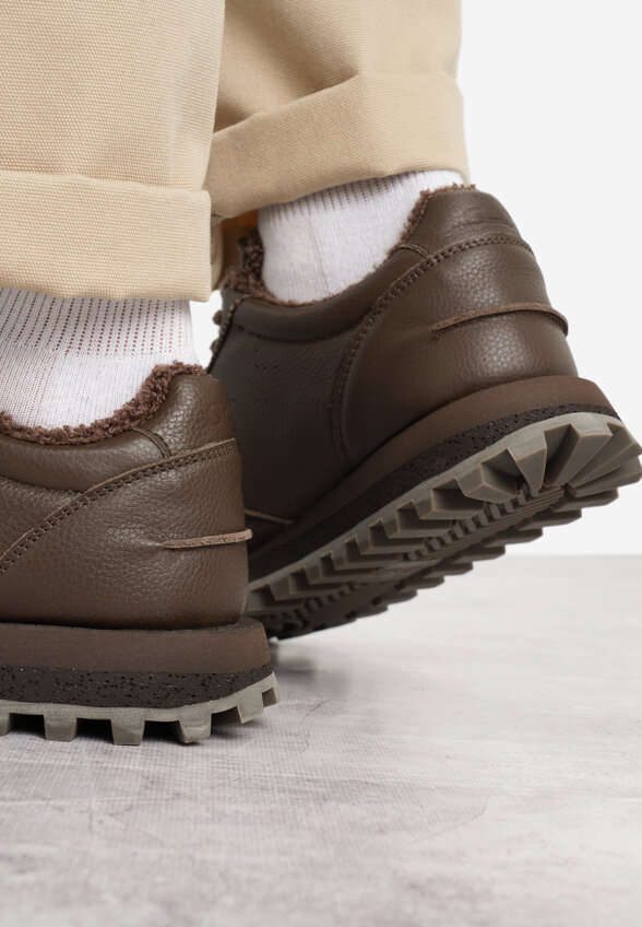 Кроссовки утепленные мужские SAX Folgarida Lth, Коричневый