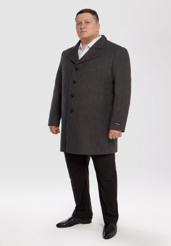 Пальто однобортное Misteks design