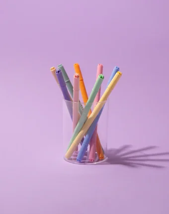 Набор цветных маркеров двусторонних OMY "Pastel", 9 цветов женщинам