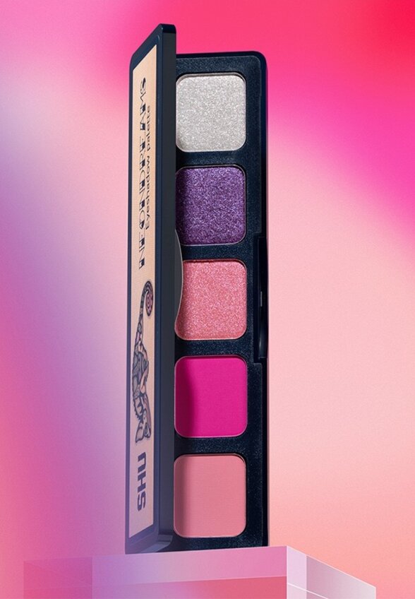Палетка теней из 5 цветов Shu Cosmetics