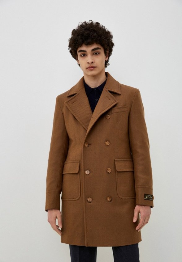 Пальто двубортное Bazioni