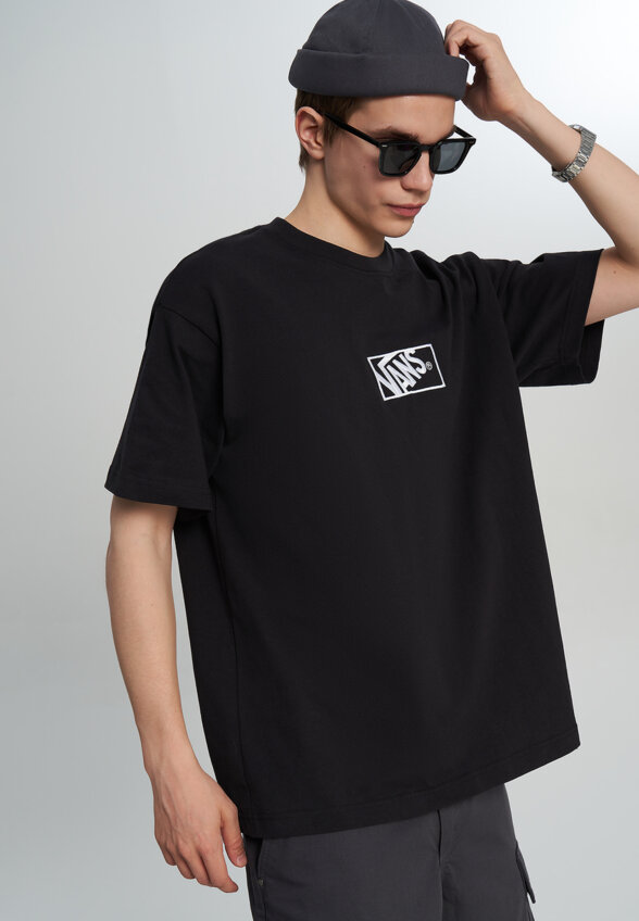 Футболка мужская Vans Blocked Box Loose SS, Черный