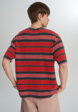 Футболка мужская Vans LX Pique Stripe SS, Красный4  - превью