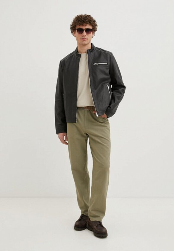 Куртка кожаная Finn Flare