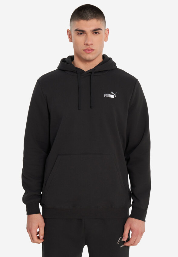 Худи мужское PUMA Ess 2 Color Small No. 1 Logo, Черный