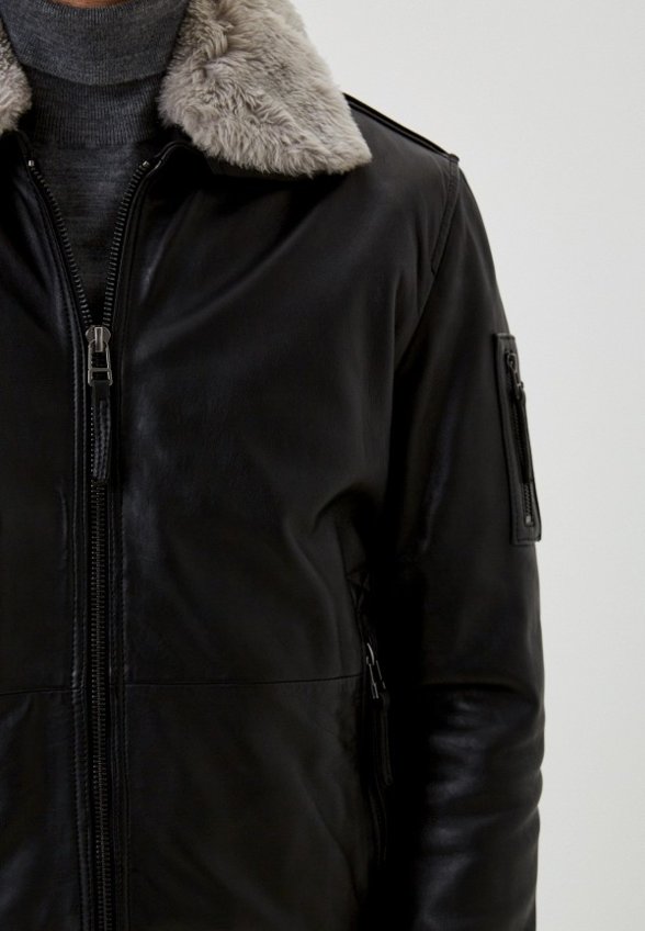 Куртка кожаная Jorg Weber