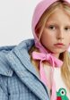 Вязаная косынка с завязками для девочек5  - превью