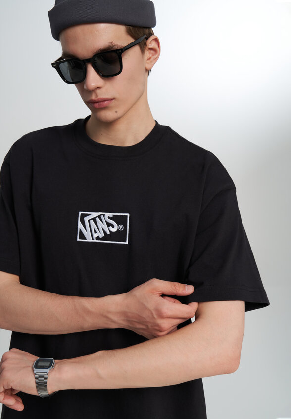 Футболка мужская Vans Blocked Box Loose SS, Черный