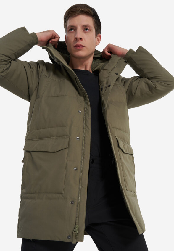 Куртка утепленная мужская Columbia Cedar Summit II Mid Insulated Jacket, Зеленый