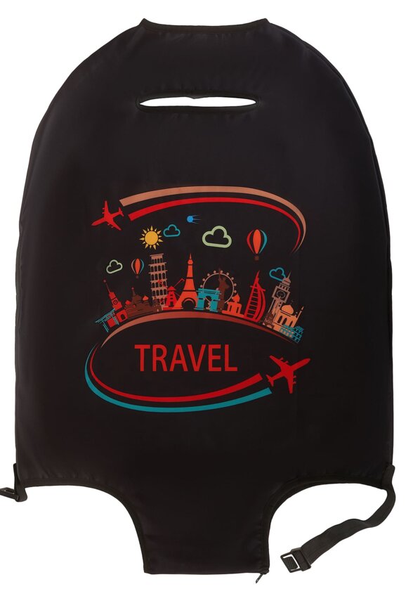 Др.Коффер LC-001M black чехол для чемодана