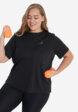 Футболка женская Demix, Plus Size, Черный1  - превью