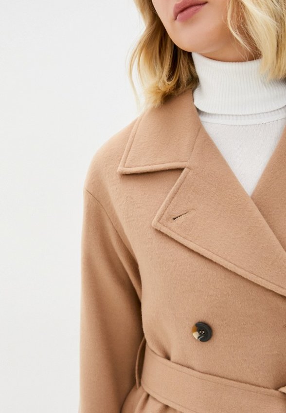 Пальто двубортное Bottom Line