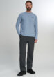 Лонгслив мужской Mountain Hardwear Crater Lake Long Sleeve Crew, Синий4  - превью