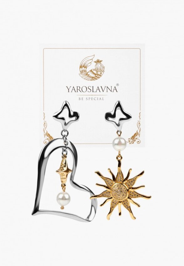 Серьги Yaroslavna