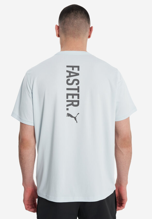 Футболка мужская PUMA Graphics Running Faster, Голубой