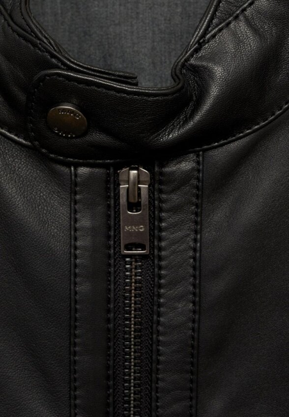 Куртка кожаная Mango Man